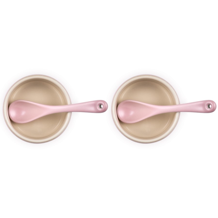 additioanl image for  Le Creuset Set of 2 Condiment Pot S/Pink 
